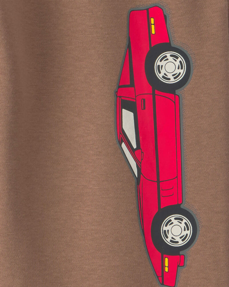 Boys Corvette Car Joggers - Khaki, image 3 of 3 slides