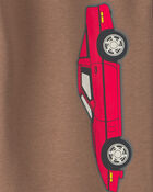 Boys Corvette Car Joggers - Khaki, image 3 of 3 slides