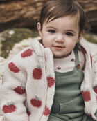Baby Organic Cotton Sweater Knit Overalls, image 2 of 6 slides