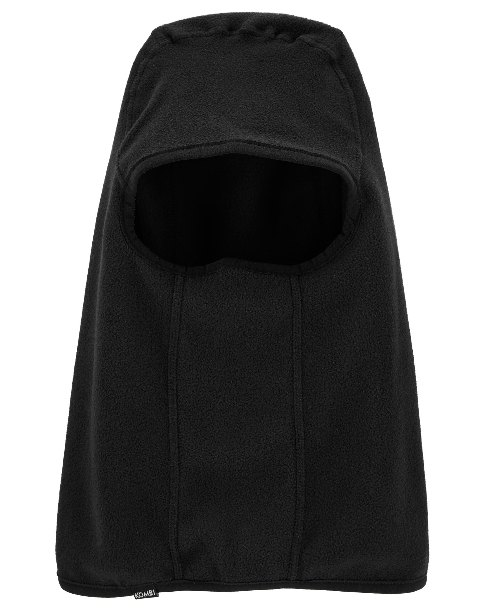 小物 YOKE / FLEECE BALACLAVA BLACK Zan HeadGear WBN114 Black Nylon Balaclava - Konquer Motorcycles