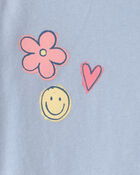 Toddler Girl Toddler Girl Cheerful Long-Sleeve Graphic Tee - Blue, image 2 of 3 slides