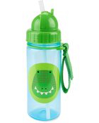 Bouteille &agrave; paille Zoo - 13 oz - crocodile, image 2 sur 9 diapositives