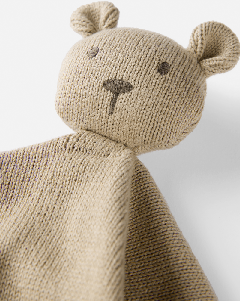 Bébé - Doudou ours en coton biologique, image 3 sur 3 diapositives