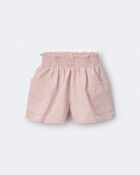 Toddler Girl Swing Short with Pockets - Rose, image 3 of 7 slides