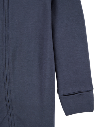 Baby Zip-Up PurelySoft Sleeper Pyjamas - Navy, 