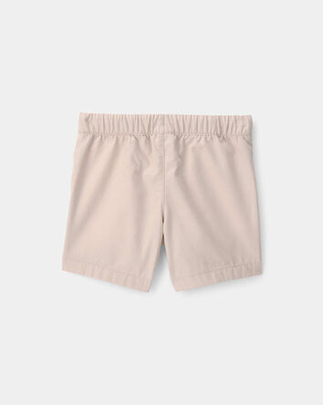 Baby Boy Canvas Shorts - Khaki, 
