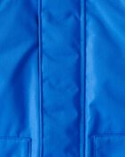 Boys Boy Parka Hooded Winter Jacket - Blue, image 3 of 3 slides