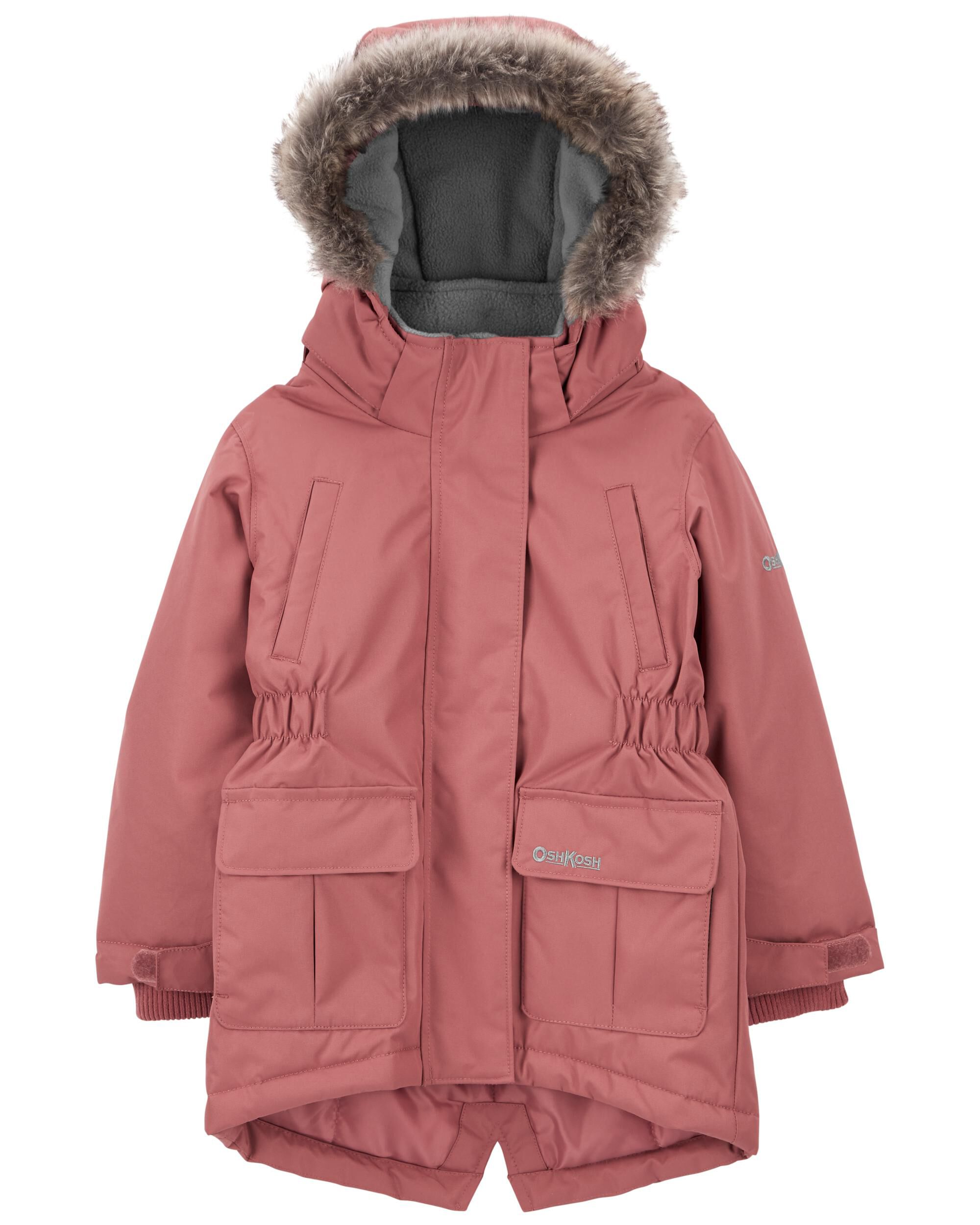 Parka with removable best sale hood
