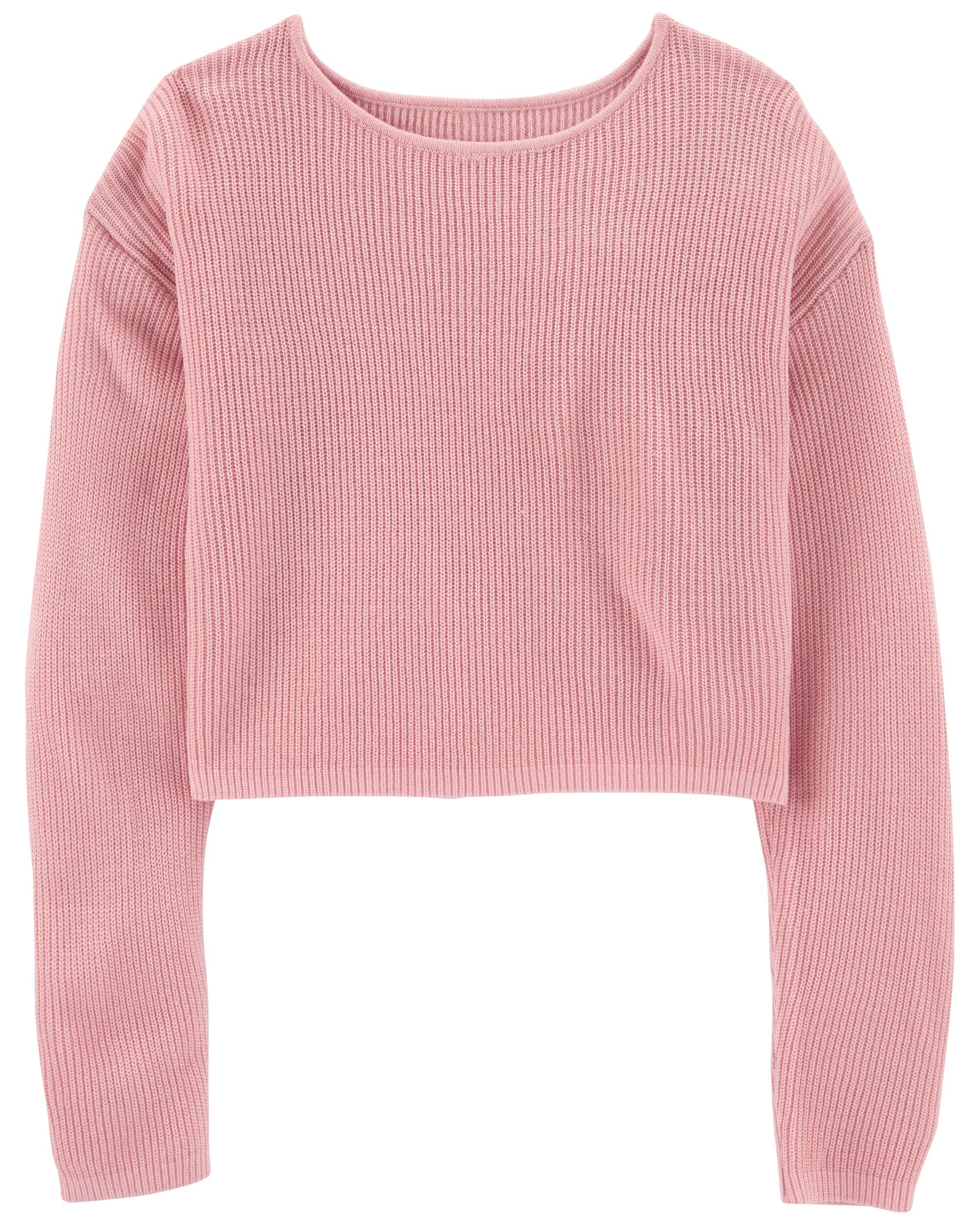 Cropped Sweater Top