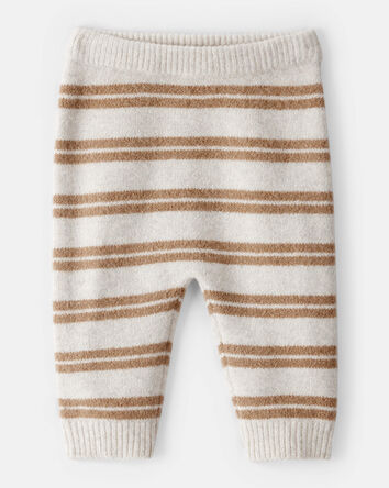 Baby Striped Sweater Knit Pants, 