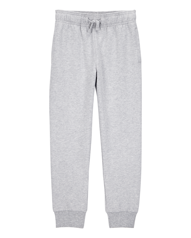 Kid Pull-On Drawstring Joggers, image 1 of 4 slides