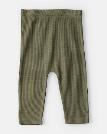 Bébé garçon - Emballage de 2 pantalons à enfiler PurelySoft à imprimé dinosaure – Vert, 