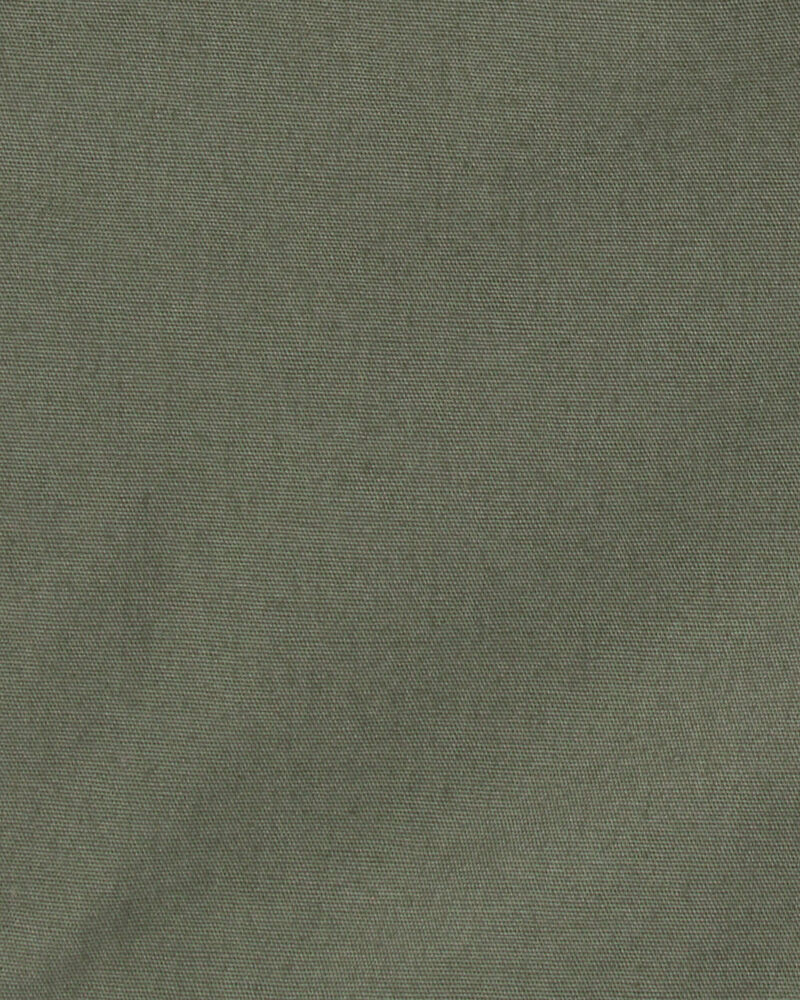 Toddler Boy Canvas Shorts - Green, image 3 of 4 slides