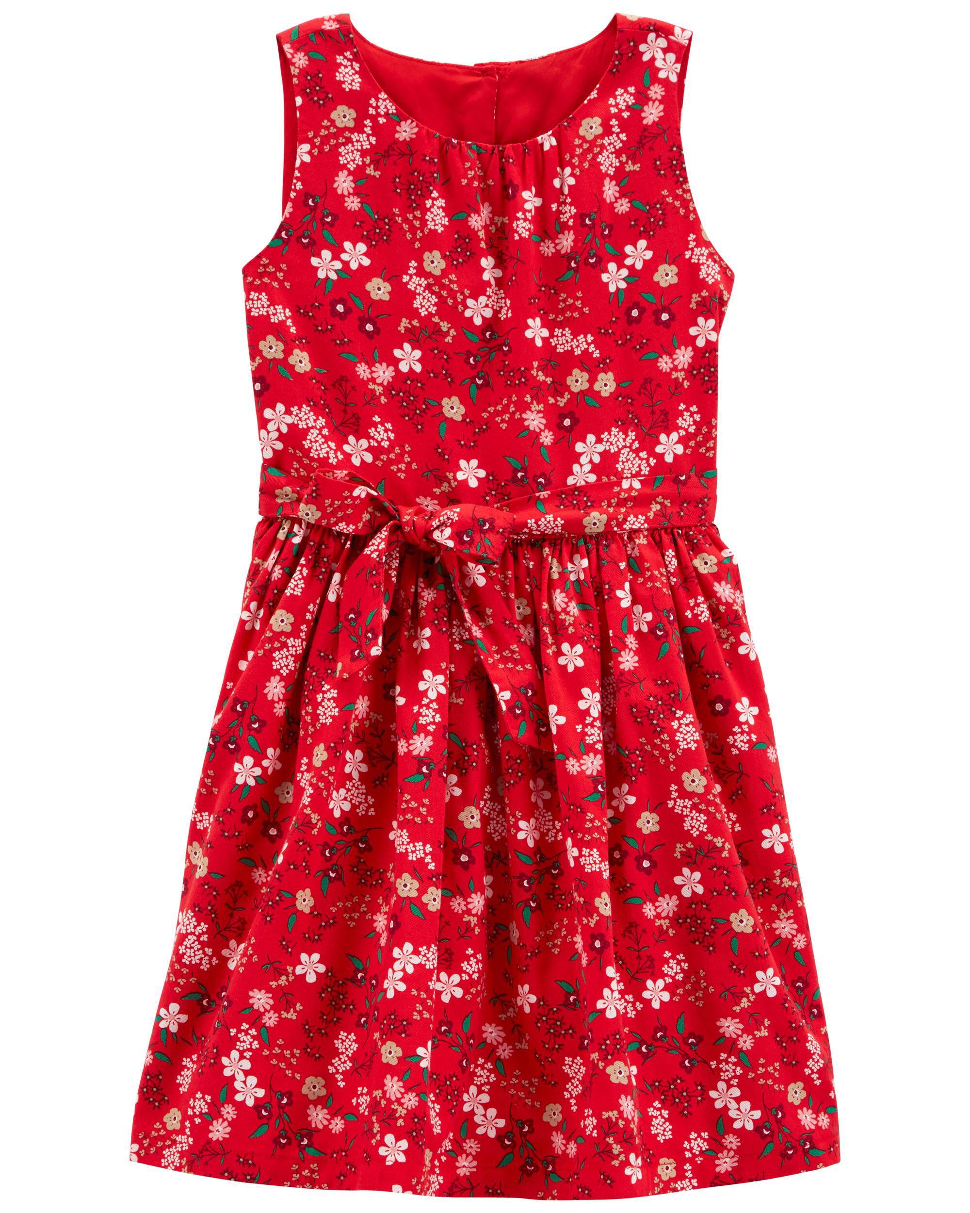 Carters red cheap dress