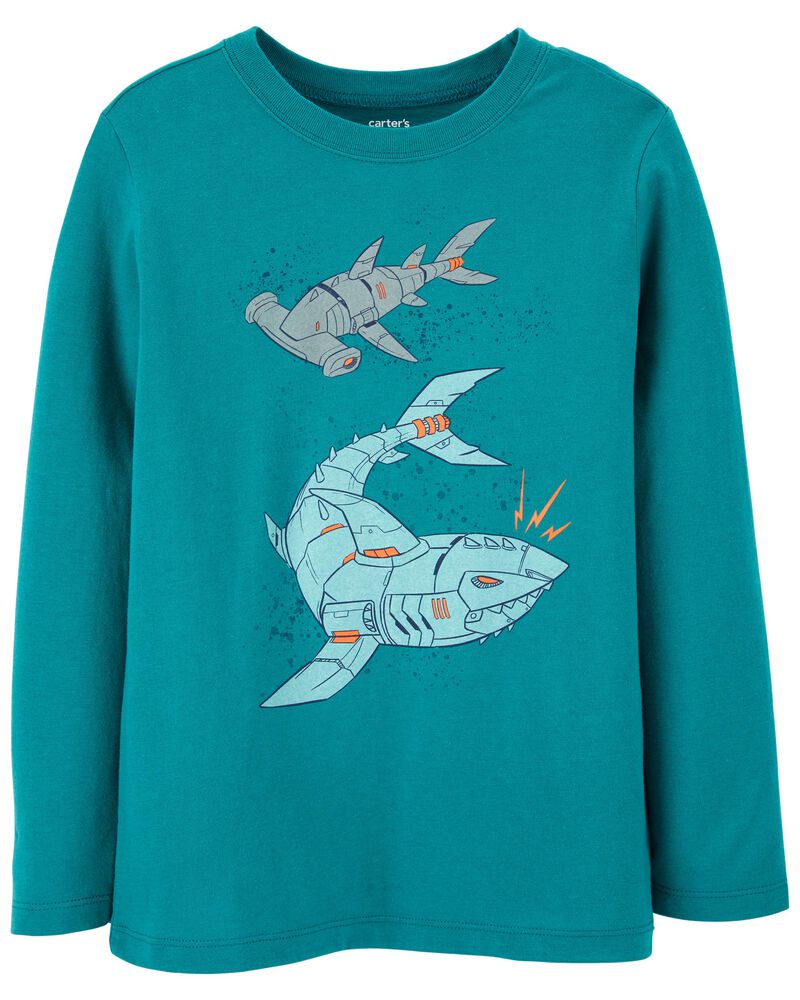 carters shark shirt