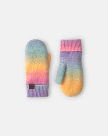 Filles - Mitaines Arc-en-ciel Kombi - Multicolore, 