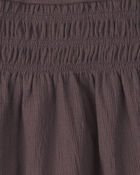 Baby Girl 2-Piece Organic Cotton Smocked Top & Pant Set, image 4 of 5 slides