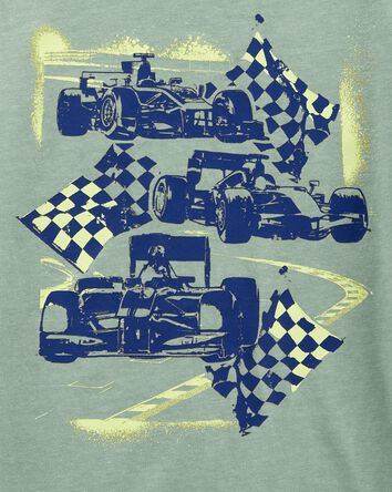 T-shirt imprimé Racing, 