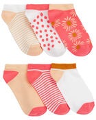 Kid 6-Pack Ankle Socks, image 1 of 2 slides