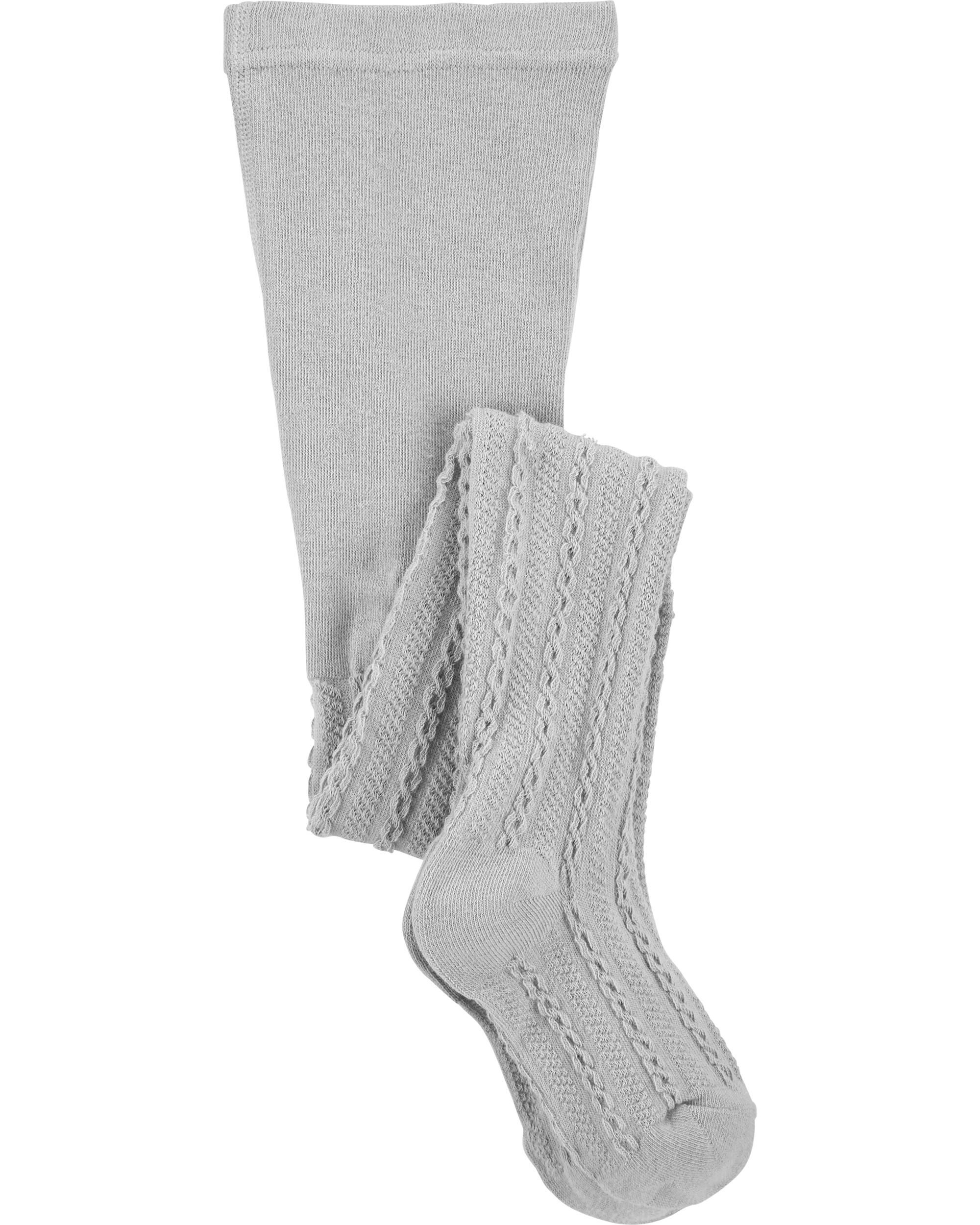 Grey cable knit tights 2025