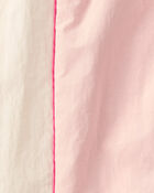 Girls Striped Drawstring Joggers - Pink, image 3 of 4 slides