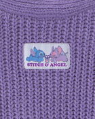 Girls Disney&copy; Lilo & Stitch Cardigan Sweater - Purple, image 4 of 5 slides