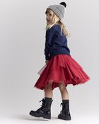 Tout-petit - Chandail à motif d’arbre de Noël Fa la la - Bleu marine, image 5 sur 6 diapositives