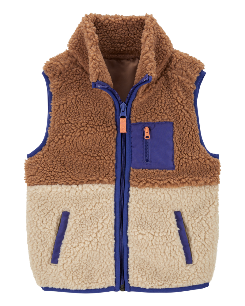 Kids sherpa vest hot sale