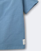 Toddler Boy Henley Tee - Teal, image 6 of 6 slides