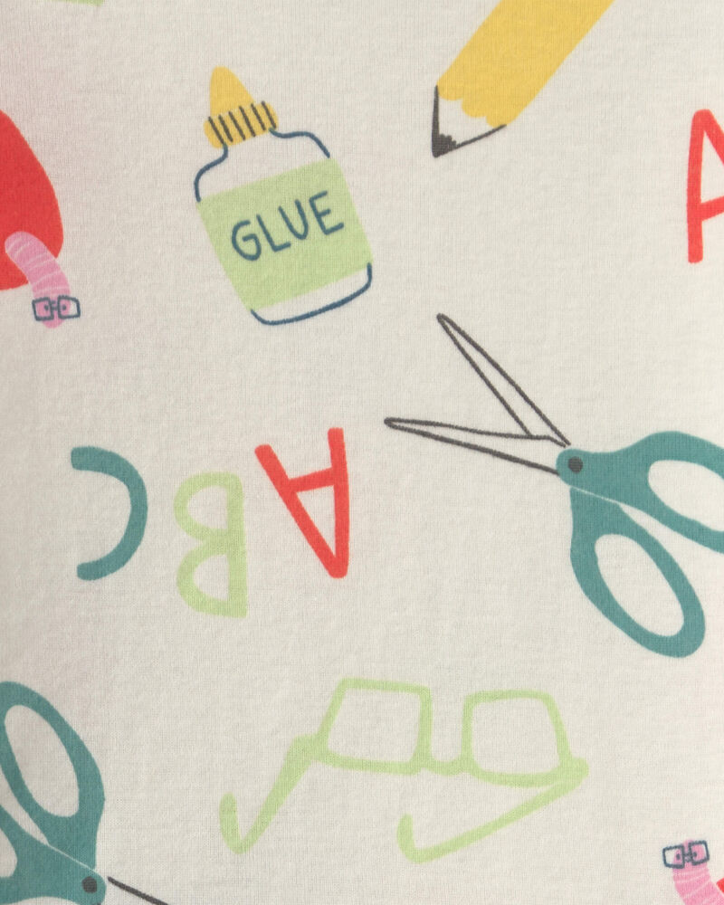 Tout-petit - Pyjama 2 pi&egrave;ces &agrave; motif scolaire, image 2 sur 2 diapositives