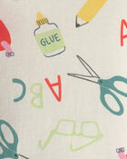 Tout-petit - Pyjama 2 pi&egrave;ces &agrave; motif scolaire, image 2 sur 2 diapositives
