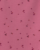 Girls Heart Cotton Pull-On Stretch Flare Leggings - Pink, image 3 of 4 slides
