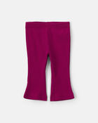 Baby Girl 3-Piece Polka Dot Sherpa Layering Set - Maroon, image 2 of 6 slides