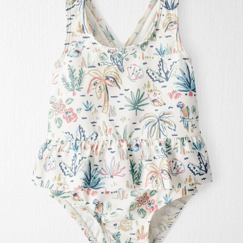 Tropical Print Baby Recycled Tropical-Print Swimsuit | Carter’s Oshkosh Canada