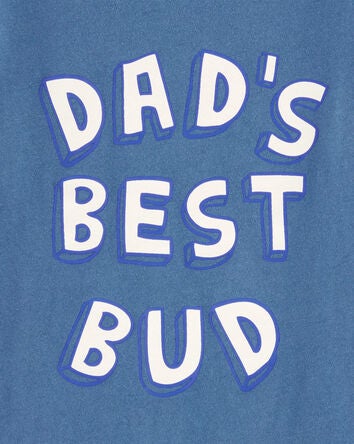Toddler Dad's Best Bud Graphic Tee, 