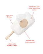 Grab & Go Snug Seal Wipes Case, image 3 of 6 slides