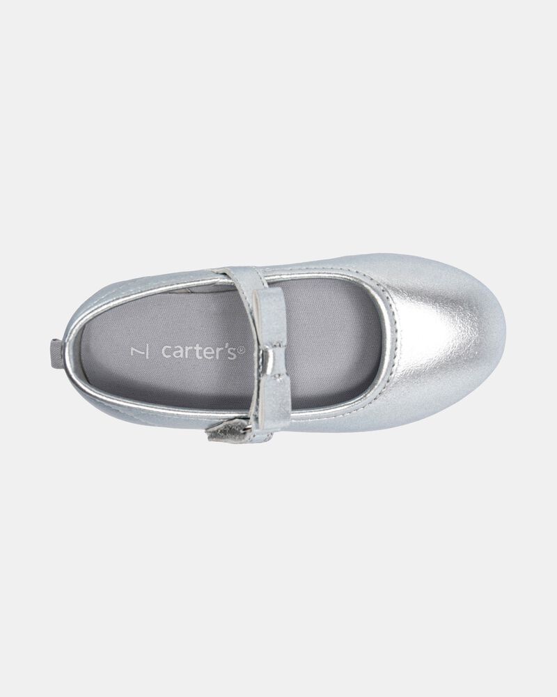 Tout-petit fille - Chaussures habill&eacute;es&nbsp;&ndash; Gris, image 4 sur 6 diapositives