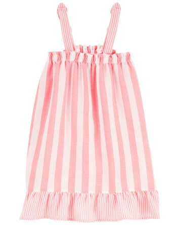 Striped Woven Nightgown, 