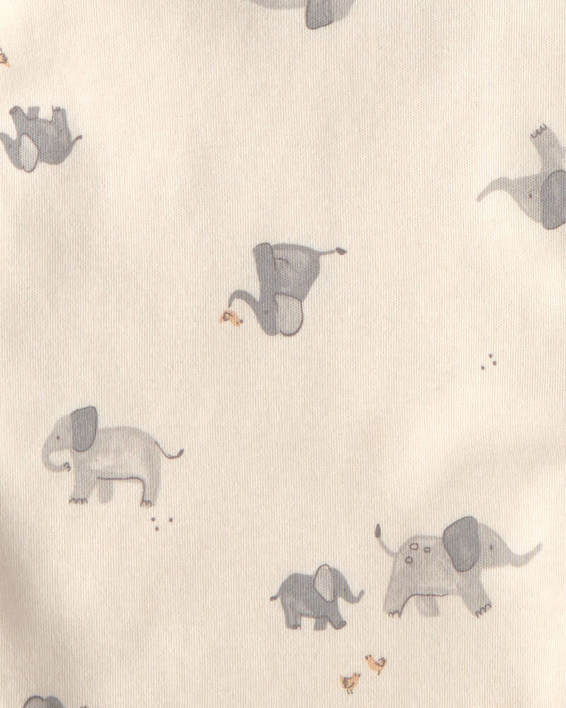 Baby 4-Pack Elephant Burp Cloths, image 2 of 2 slides
