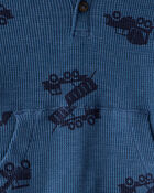 Baby Boy 2-Piece Truck Print Hoodie and Joggers Set, image 3 of 4 slides