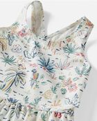 Toddler Girl Recycled Swimsuit in Tropical Paradise, image 3 of 5 slides