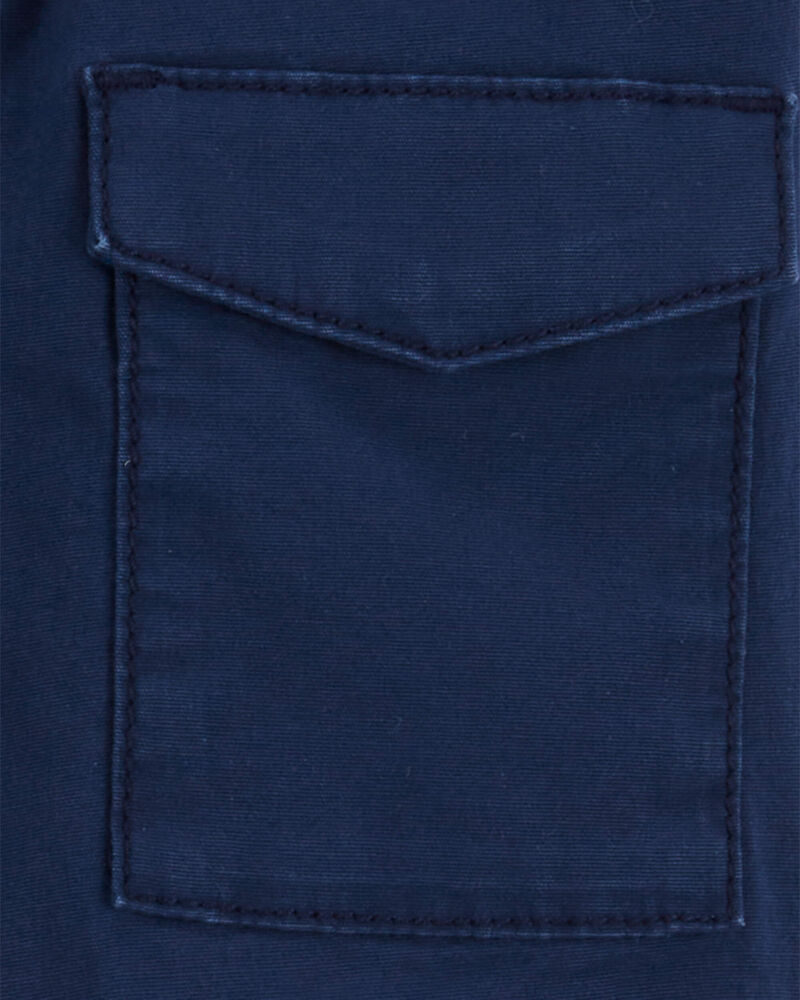 Bébé Pantalon à cordon de serrage à genoux renforcés, image 3 sur 4 diapositives