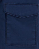 Bébé Pantalon à cordon de serrage à genoux renforcés, image 3 sur 4 diapositives