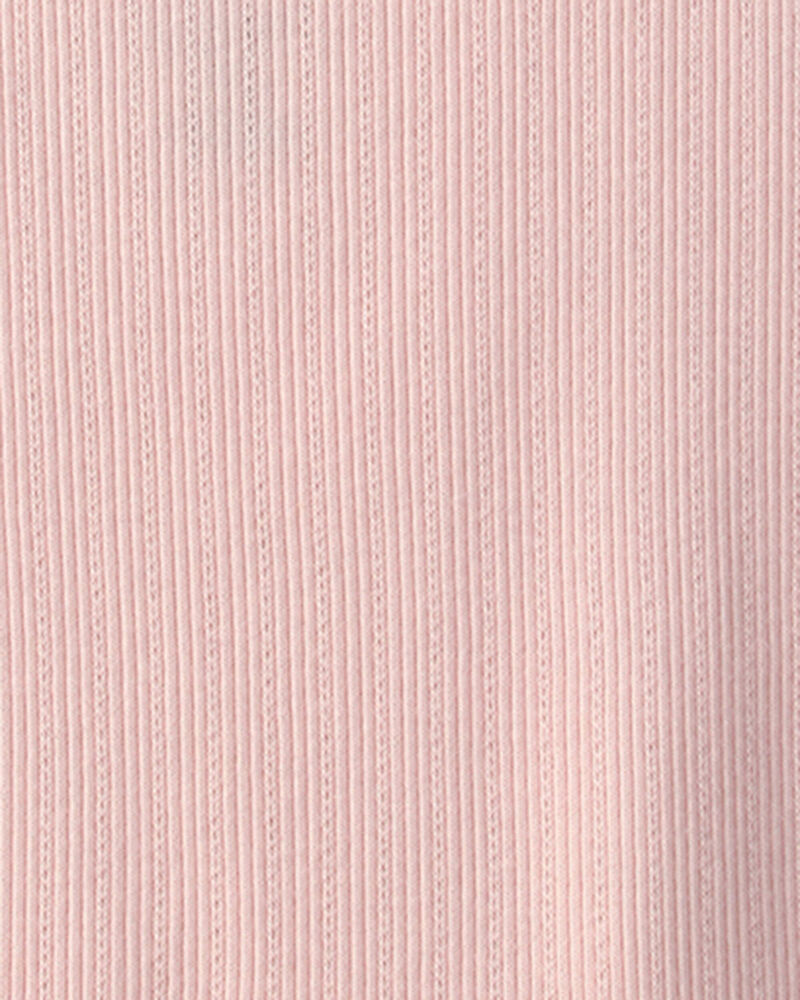 Filles - D&eacute;bardeur c&ocirc;tel&eacute; &agrave; volants - Rose, image 2 sur 2 diapositives