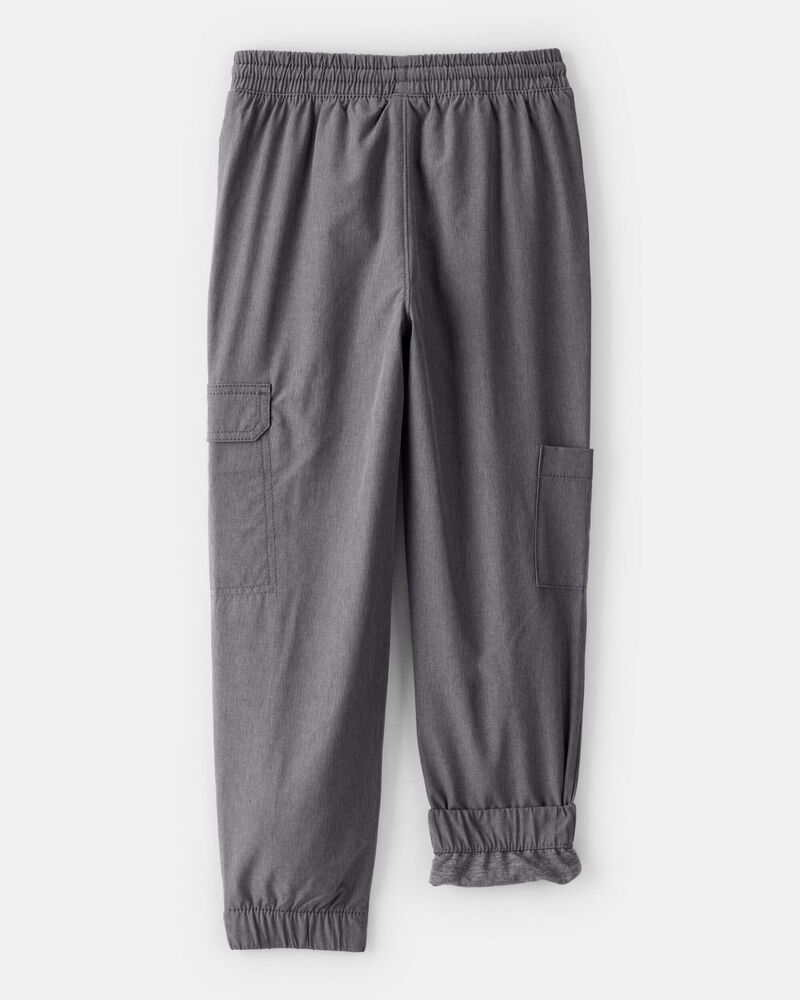 Boys Active Woven Joggers - Grey, image 3 of 6 slides