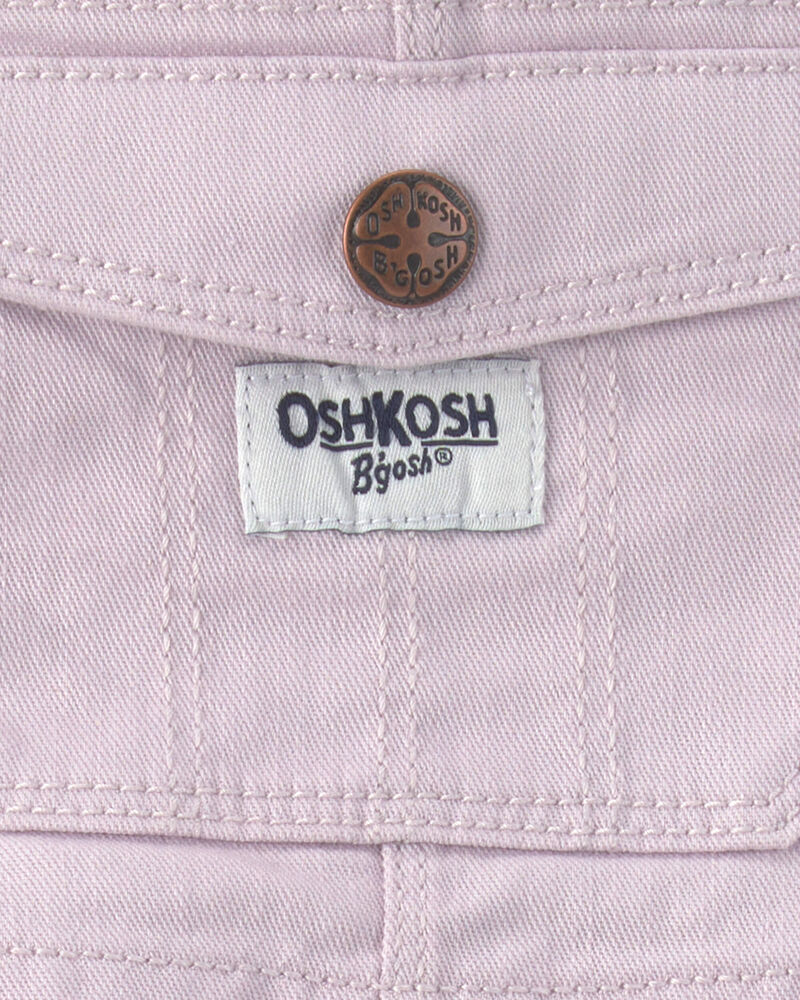 Toddler Girl Twill Skirtall - Purple, image 3 of 4 slides