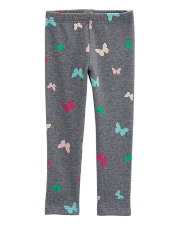 Bébé Legging en molleton douillet à motifs d’étoiles, 