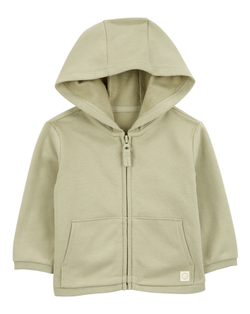 Baby 4-Piece French Terry Mix-and-Match Outfit Set - Green/Cream
, 