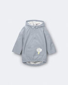 Tout-petit - Chandail imperm&eacute;able &agrave; capuchon, nuage et &eacute;clair - Bleu p&acirc;le, image 2 sur 7 diapositives