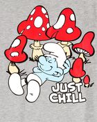 Kid Smurfs Graphic Tee - Grey, image 4 of 4 slides